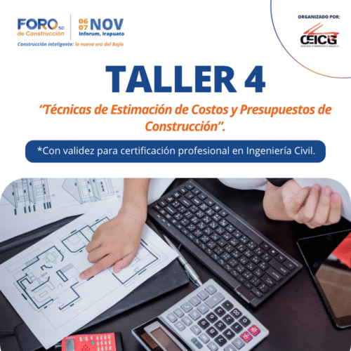 Taller 4: Técnicas de Estimación de Costos y Presupuestos de Construcción